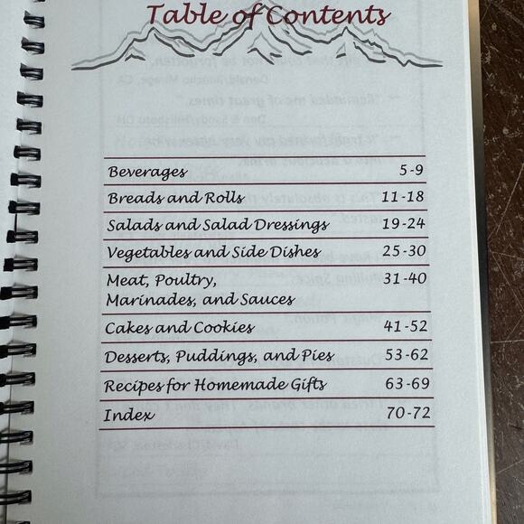 Aspen‎ Mulling Spice: A Cookbook for All Seasons Spiral Bind Recipe Book - Picture 6 of 11